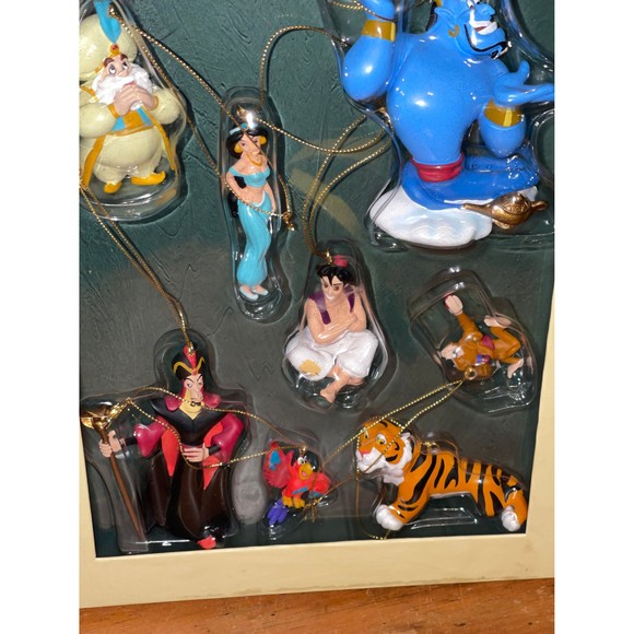 Disney Christmas Collection Storybook Ornament Set Aladdin